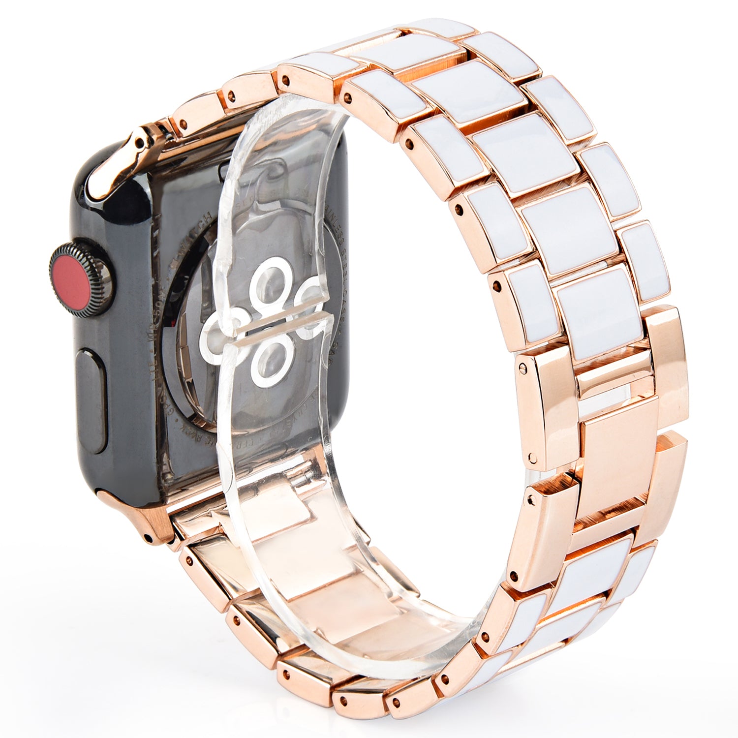 3 Beads Metal Epoxy Watch Strap Wristband Replacement for Apple Watch Ultra 2 49mm Series 9 45mm SE (2023) 44mm Ultra 49mm Series 8 45mm 7 45mm Series 6 5 4 SE 44mm SE (2022) 44mm Series 3 2 1 42mm 3 Beads Metal Epoxy Watch Strap Wristband Replacement for Apple Watch Ultra 2 49mm Series 9 45mm SE (2023) 44mm Ultra 49mm Series 8 45mm 7 45mm Series 6 5 4 SE 44mm SE (2022) 44mm Series 3 2 1 42mm